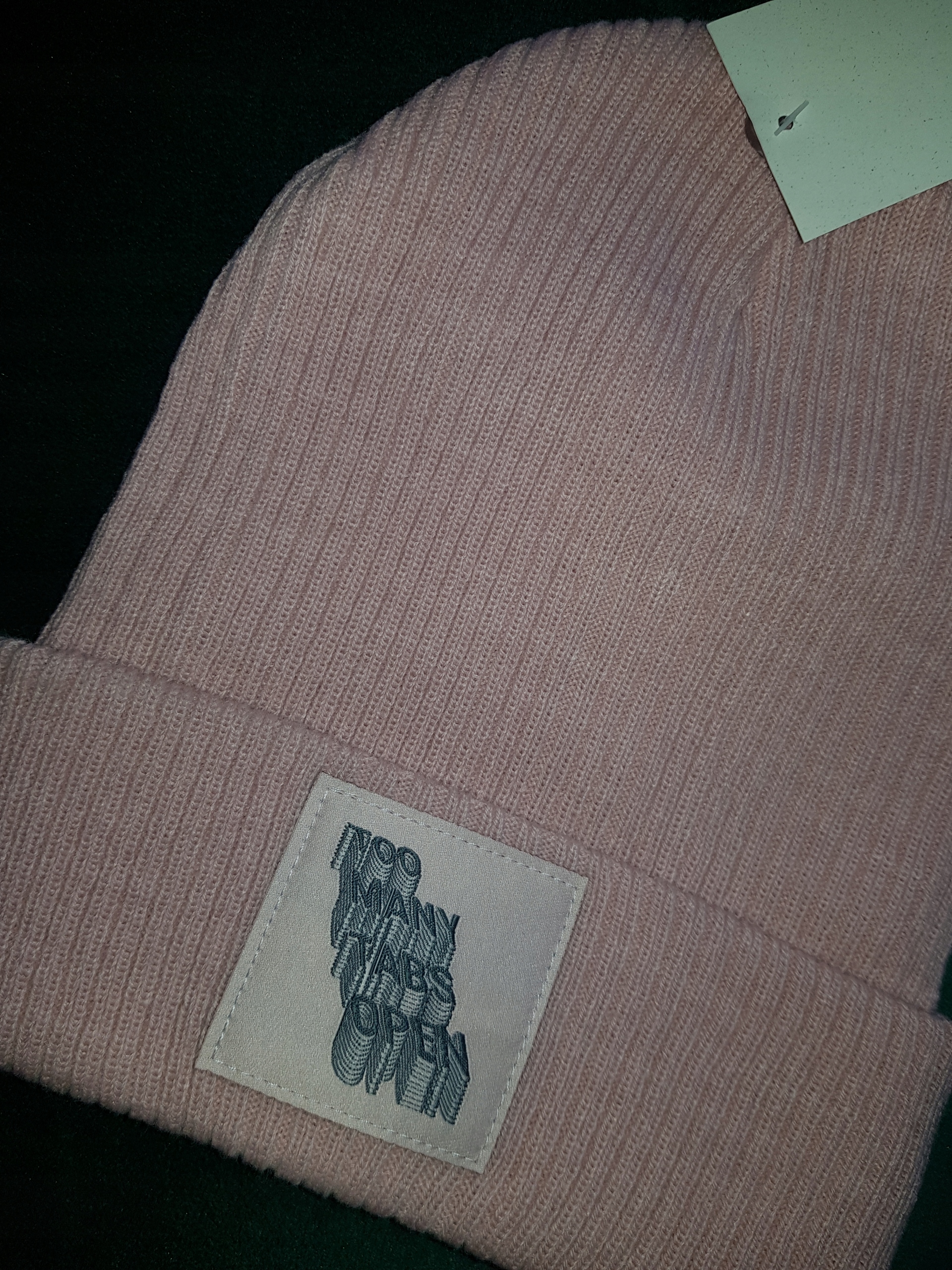 

Czapka modna wiosenna pudrowy róż