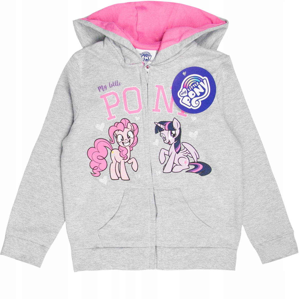 

Bluza Z Kapturem z meszkiem Little Pony 134
