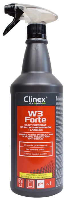 

Clinex W3 Forte Płyn do Czyszczenia Fug w Sprayu