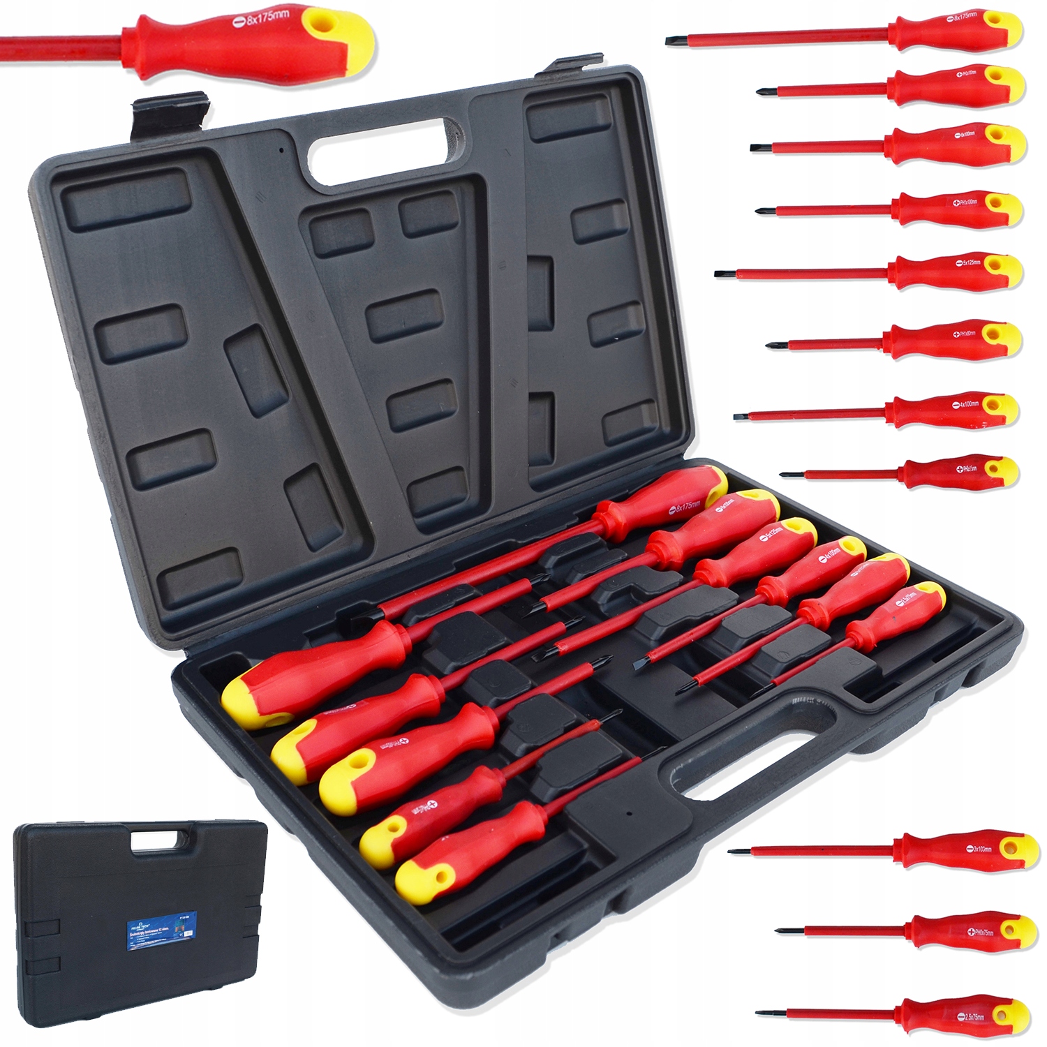 

Zestaw Wkrętaków Śrubokrętów Elektrycznych 12el