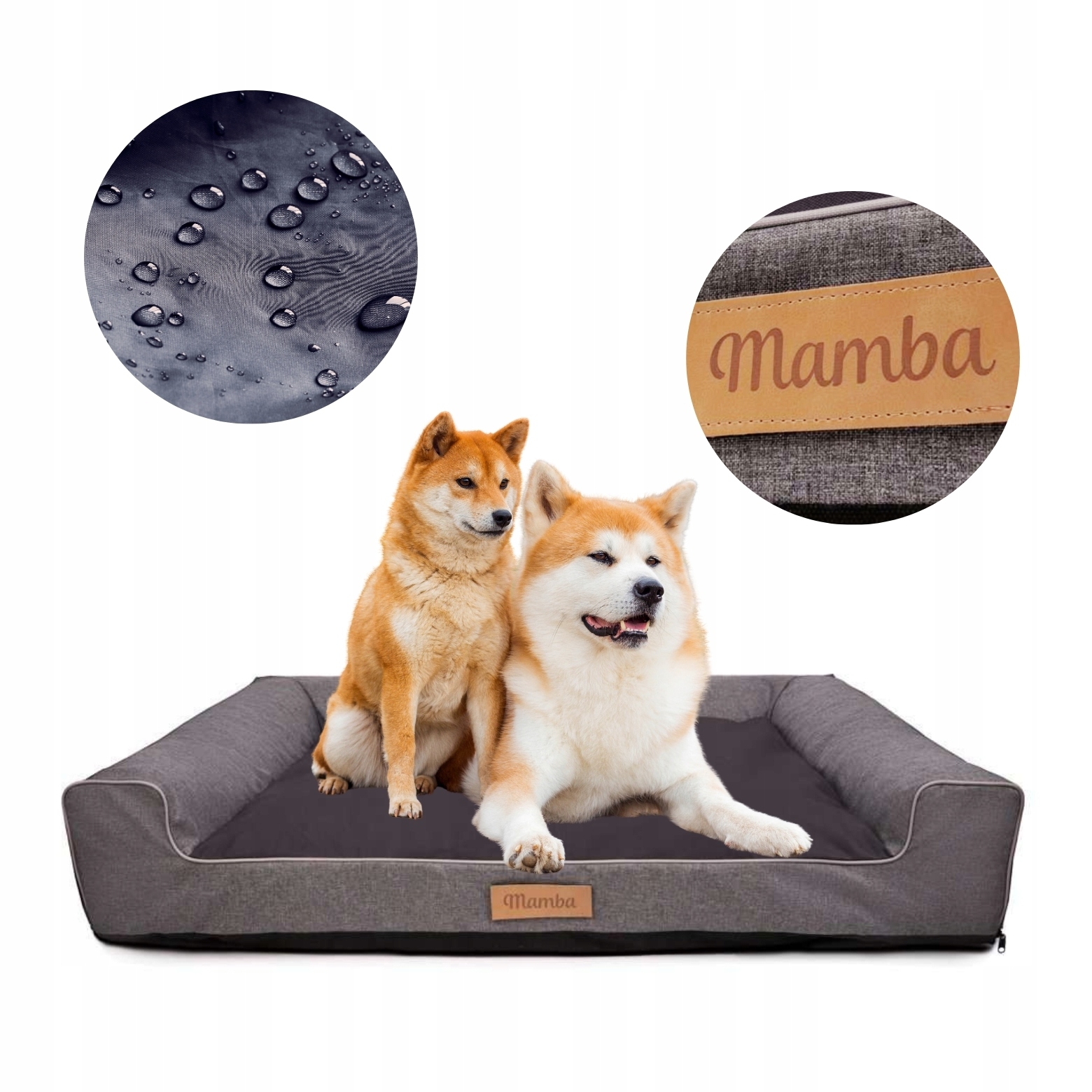 Levně Psí Pelíšek Voděodolný Potah 120x80 cm Kotec Pohovka Matrace Velká