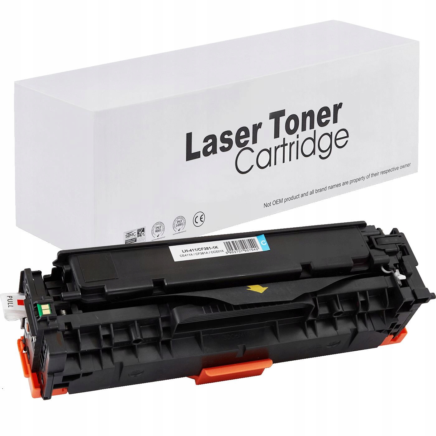

Toner do Hp CE411A CC531A CF381A CRG718 C