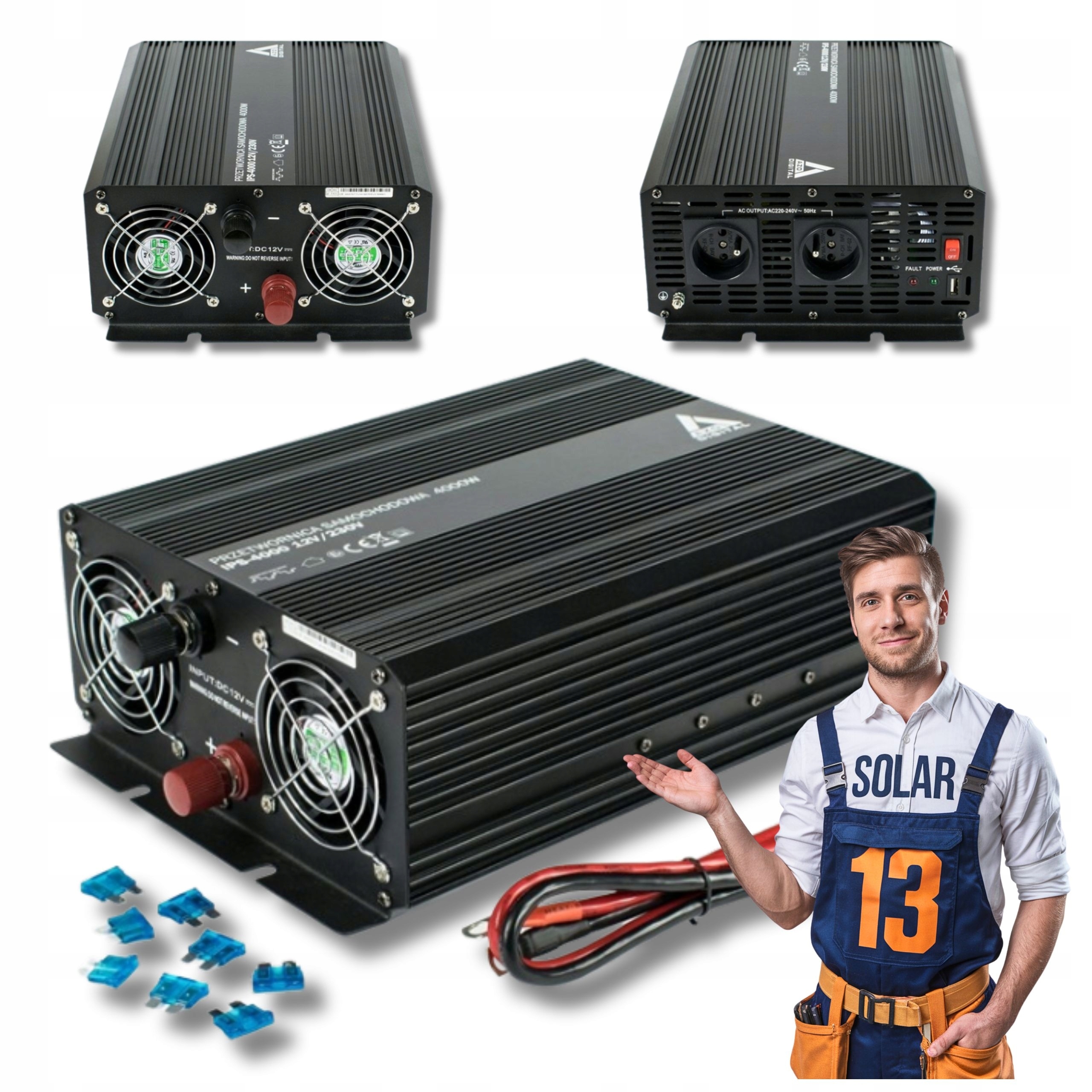 Azo Menič napätia 24/230 V IPS-4000