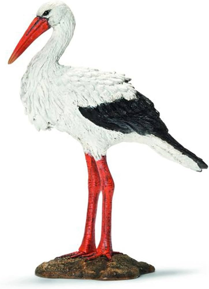 Schleich 14674 bocian figurka unikat model wycofany z 2011 r.