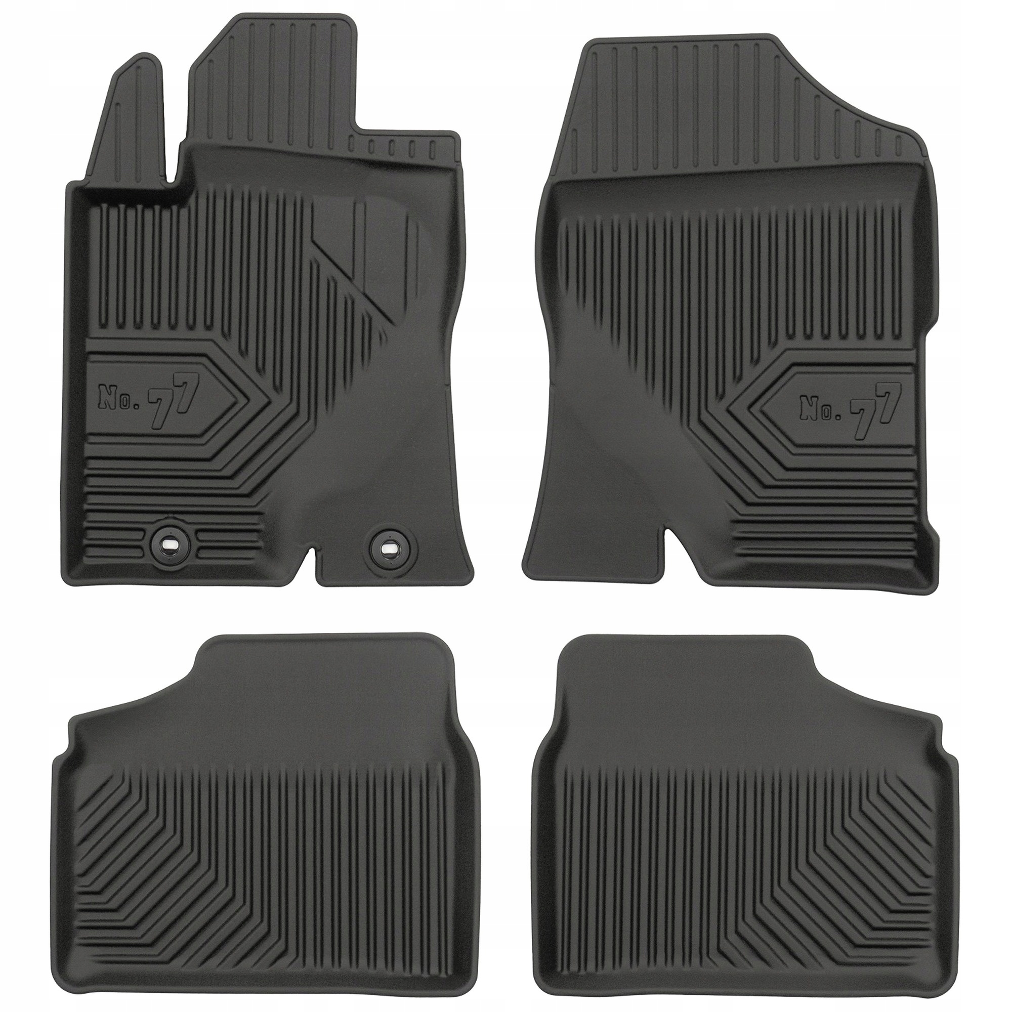 Gumové koberce č.77 Toyota Avensis II 2003-2009