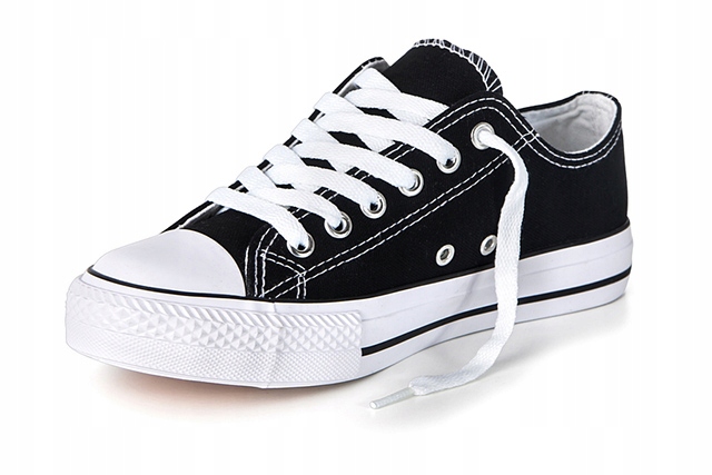 

Buty sportowe At Trampki tenisówki Czarne