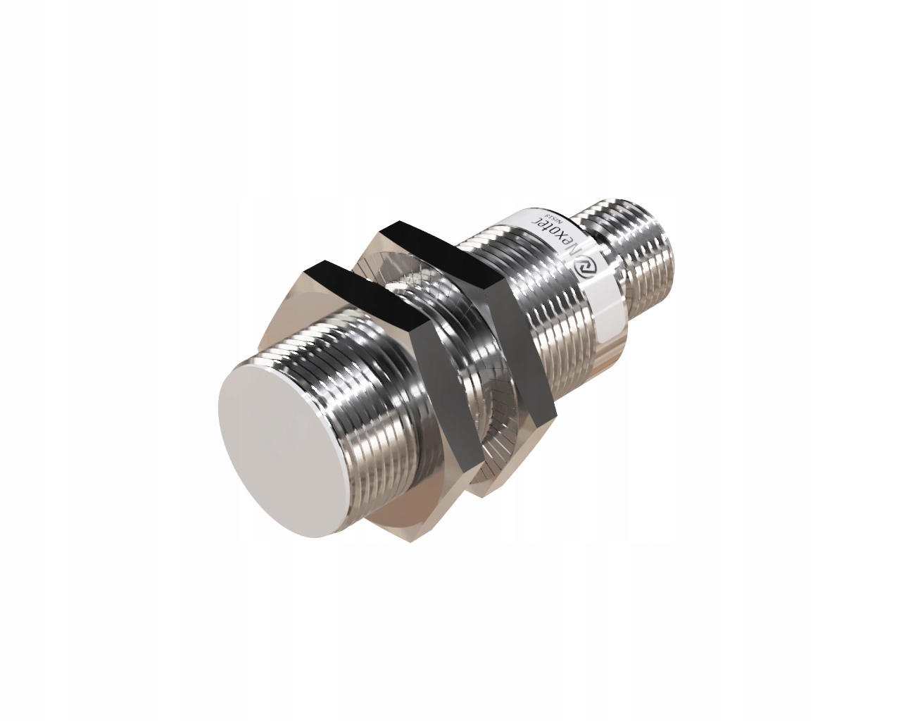 Indukční senzor M18 L48 mm zástrčka M12 Pnp No/nc dosah 8 mm