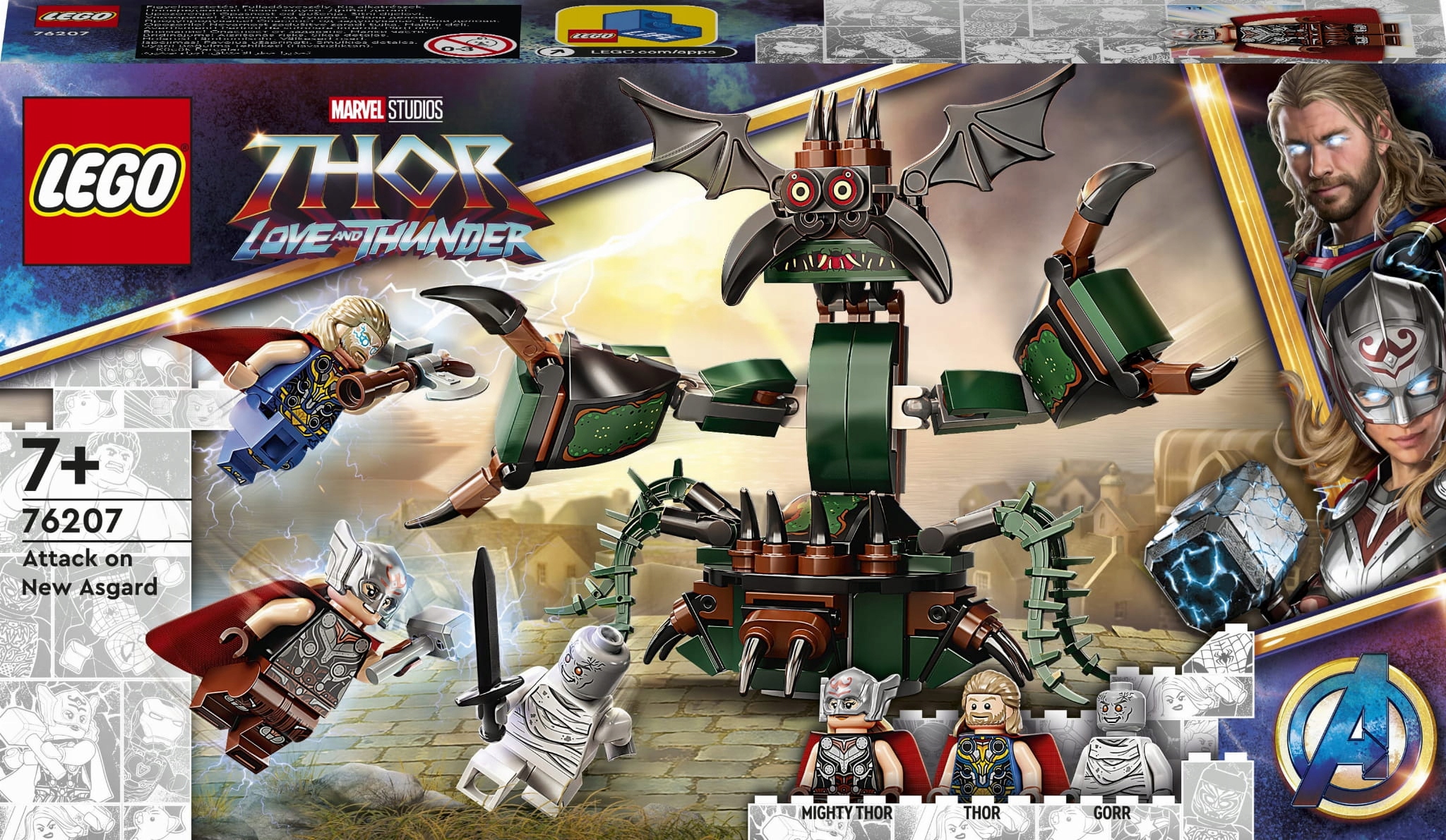 Lego Heroes 76207 Útok na Nový Asgard
