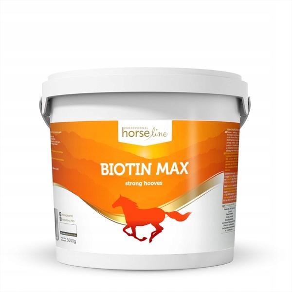 HorseLinePRO – BiotinMax Biotin pro koně Doplněk stravy Zinek a Selen 3000 g
