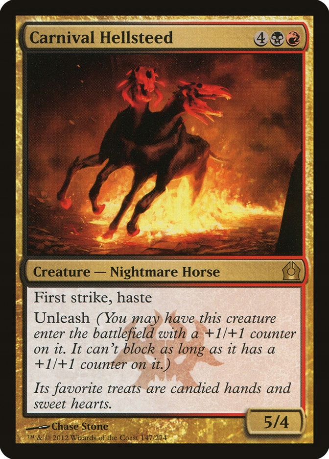 [mtg] Carnival Hellsteed (rtr)