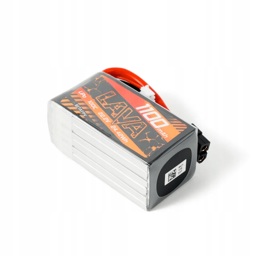 LiPo baterie BetaFPV Lava 6S 22.2V 1100mAh 100C