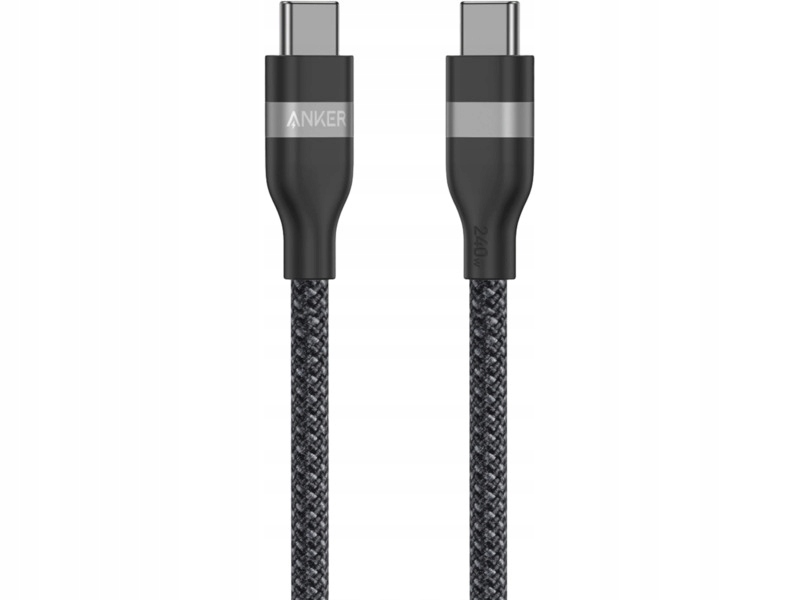 Kabel Usb-c Usb-c Anker A82E2H11 240W 0.9 m Czarny