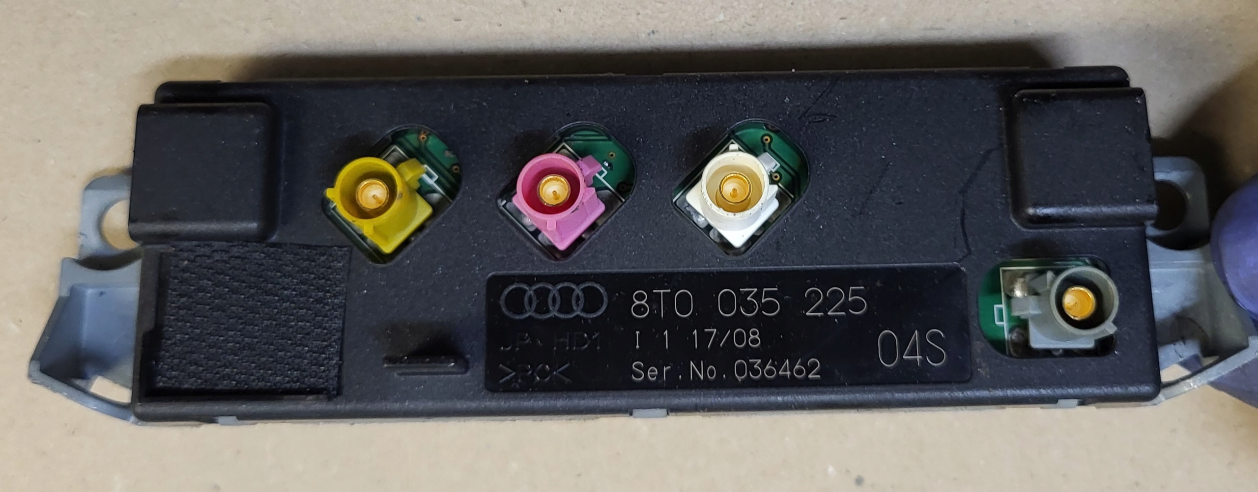 antenna amplifier module AUDI A5 8T COUPE OE EU 8T0035225