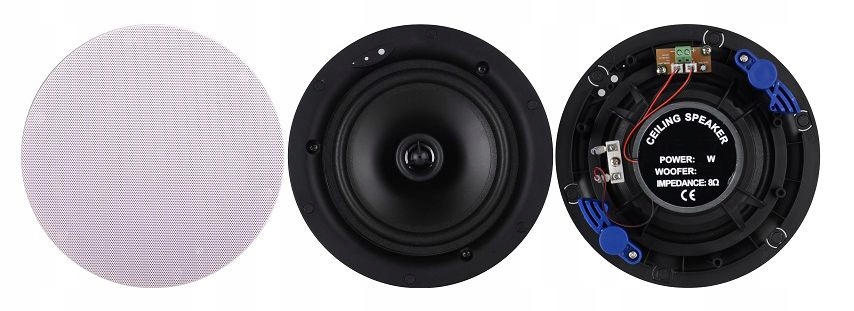 Tonsil Głośnik Sufitowy Wewnętrzny ZGSU 200S Pasywny Nagłośnienie 8ohm 40W EAN (GTIN) 5904209575725