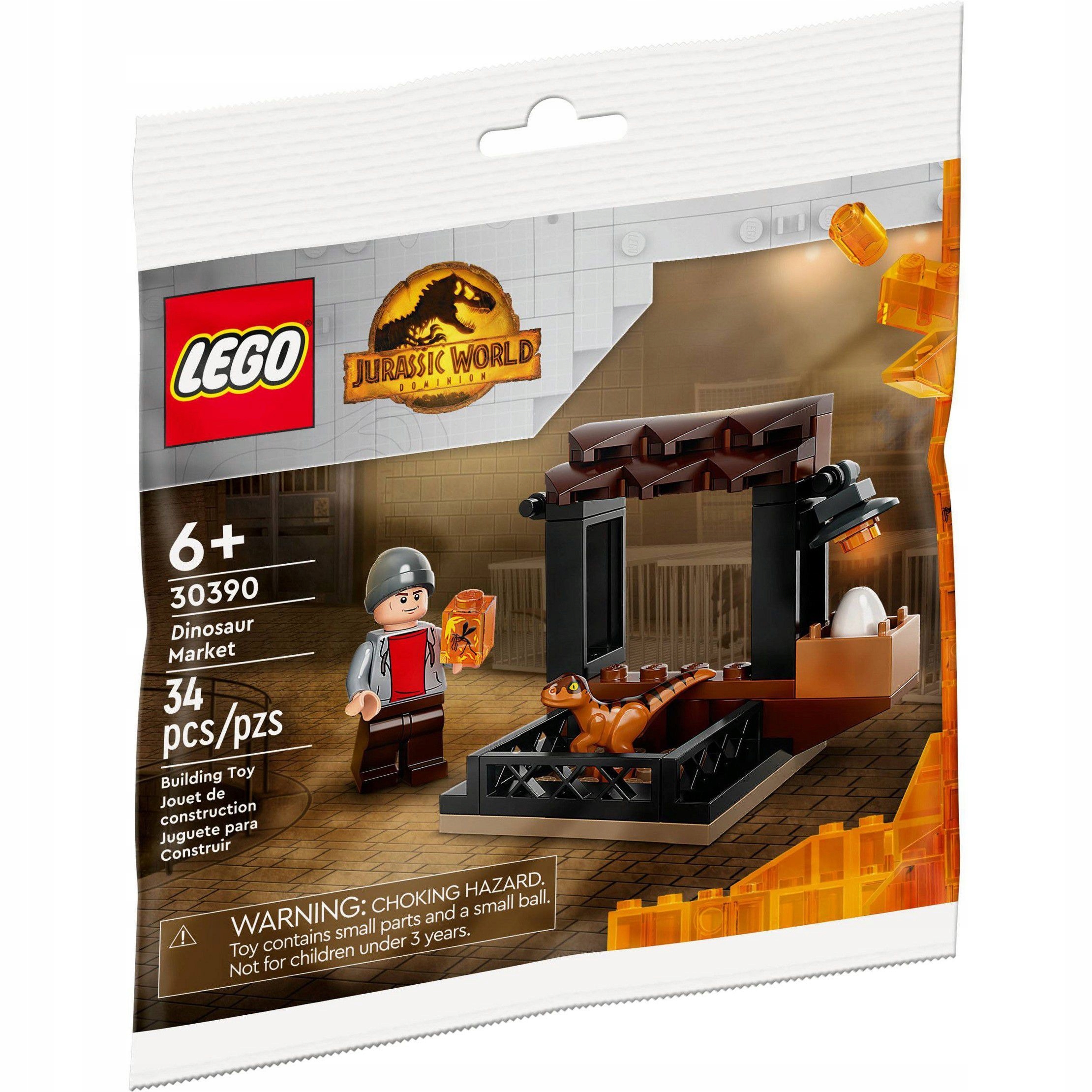 

Lego Jurassic World Targ dinozaurów 30390