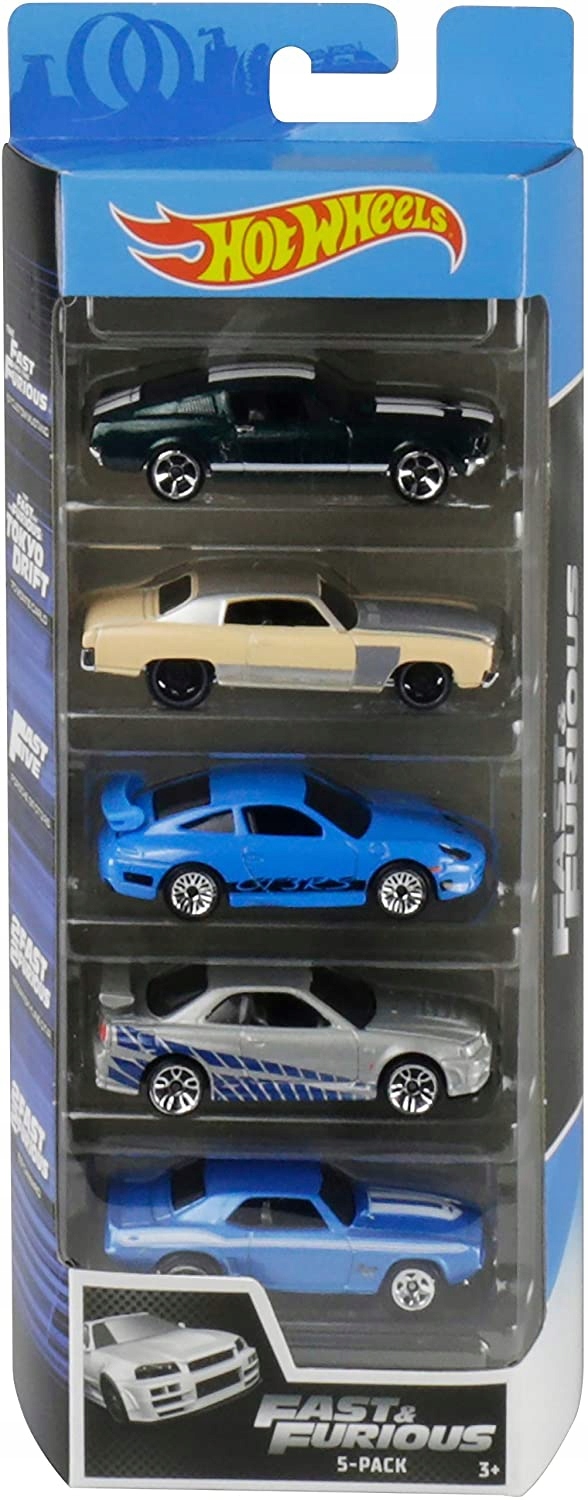 Hot Wheels Fast Furious 2020 5-PAK Szybcy Wściekli