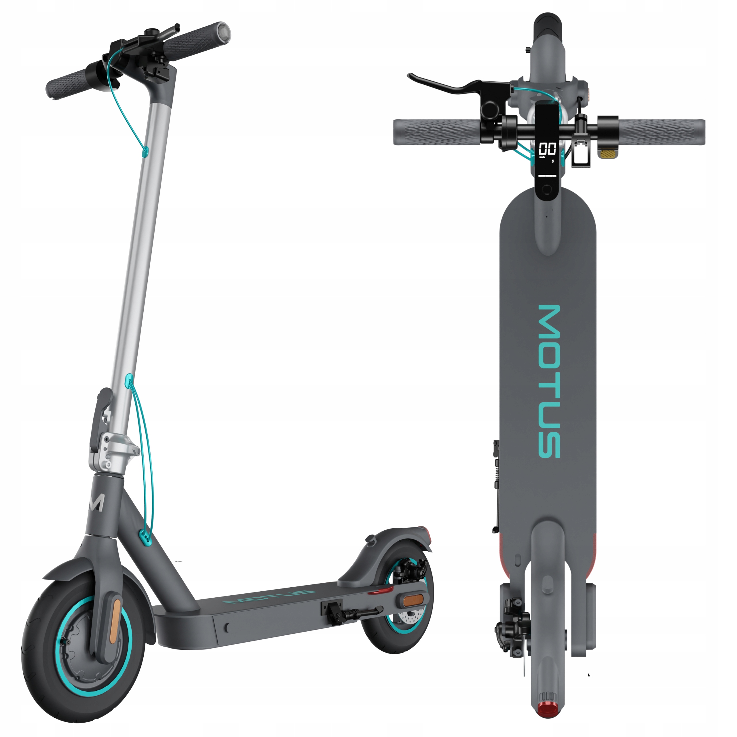 Elektrická koloběžka Motus Scooty 10 Lite Gen 4 lehká městská 350 W