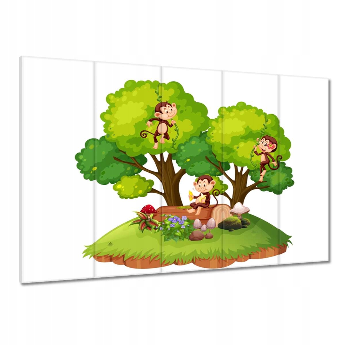 Obrazy 100x70 Figlující opičky