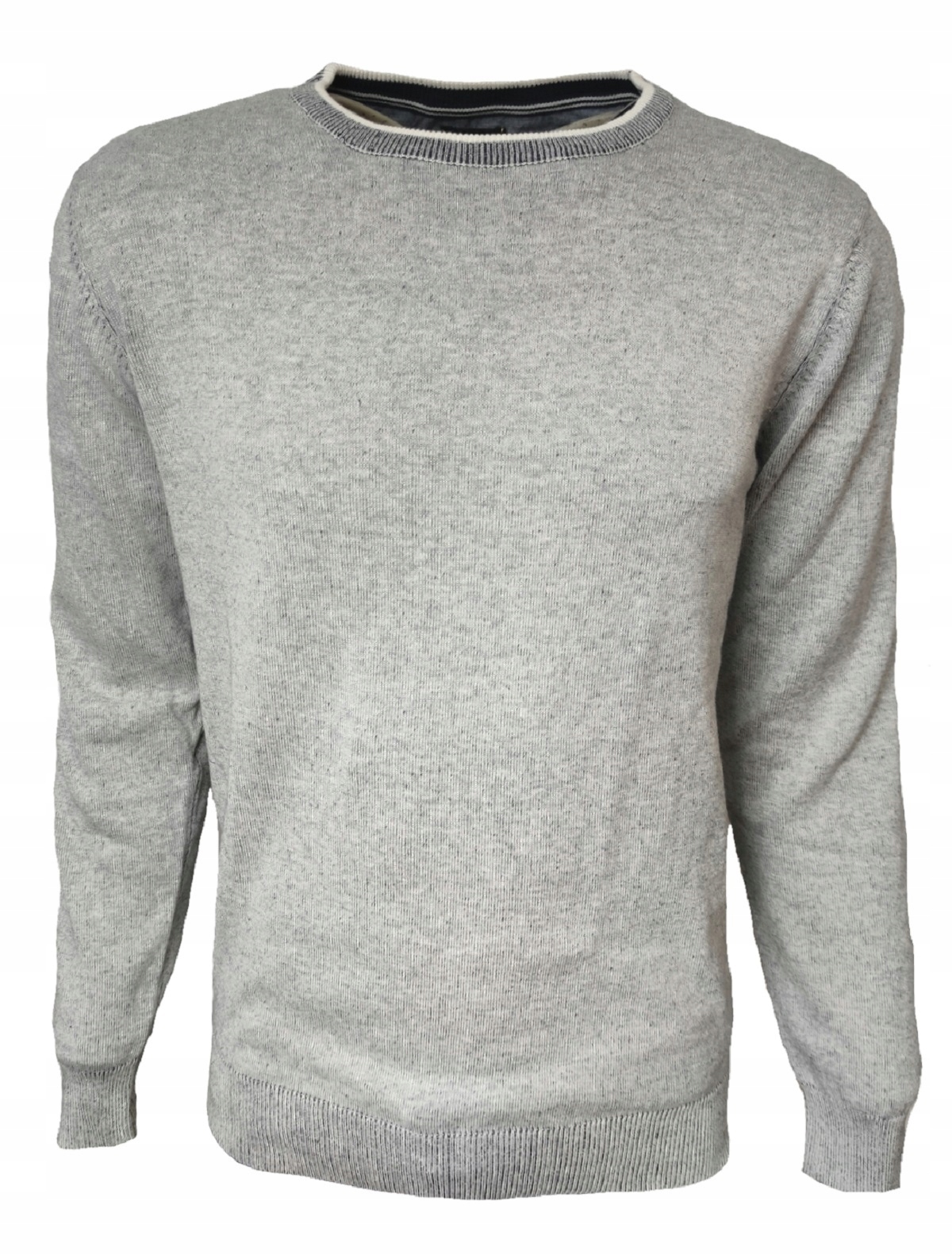 

Sweter Męski Bluza szara 100% Bawełna Klasyka M