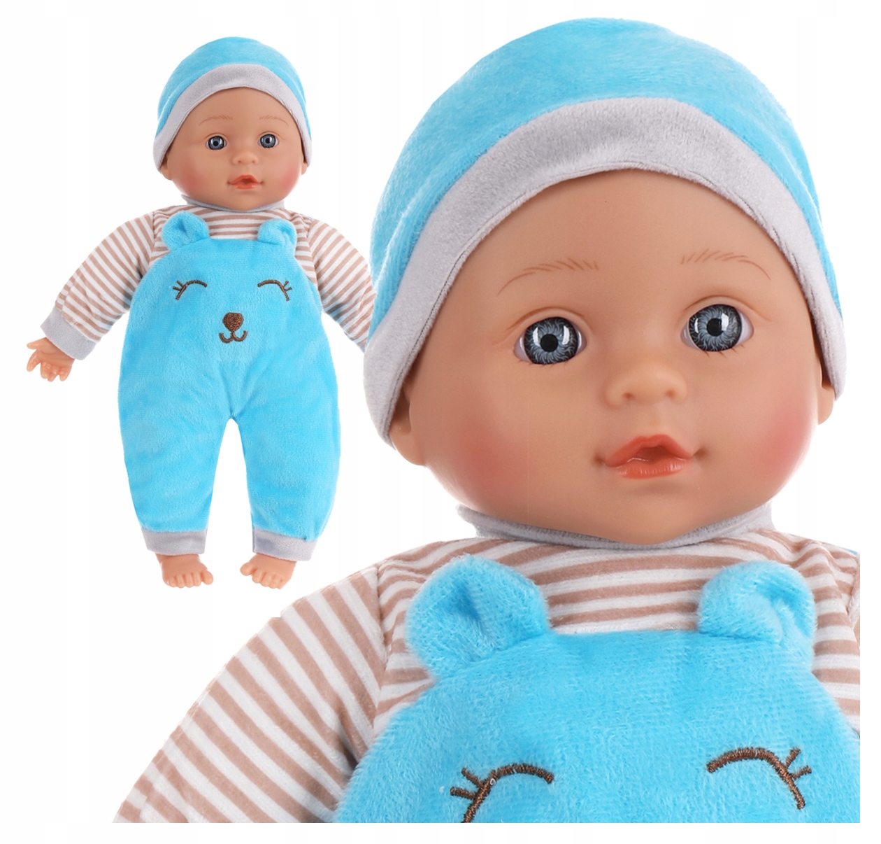 

Duża lalka bobas mówi interaktywna śpiewa Pl Eng