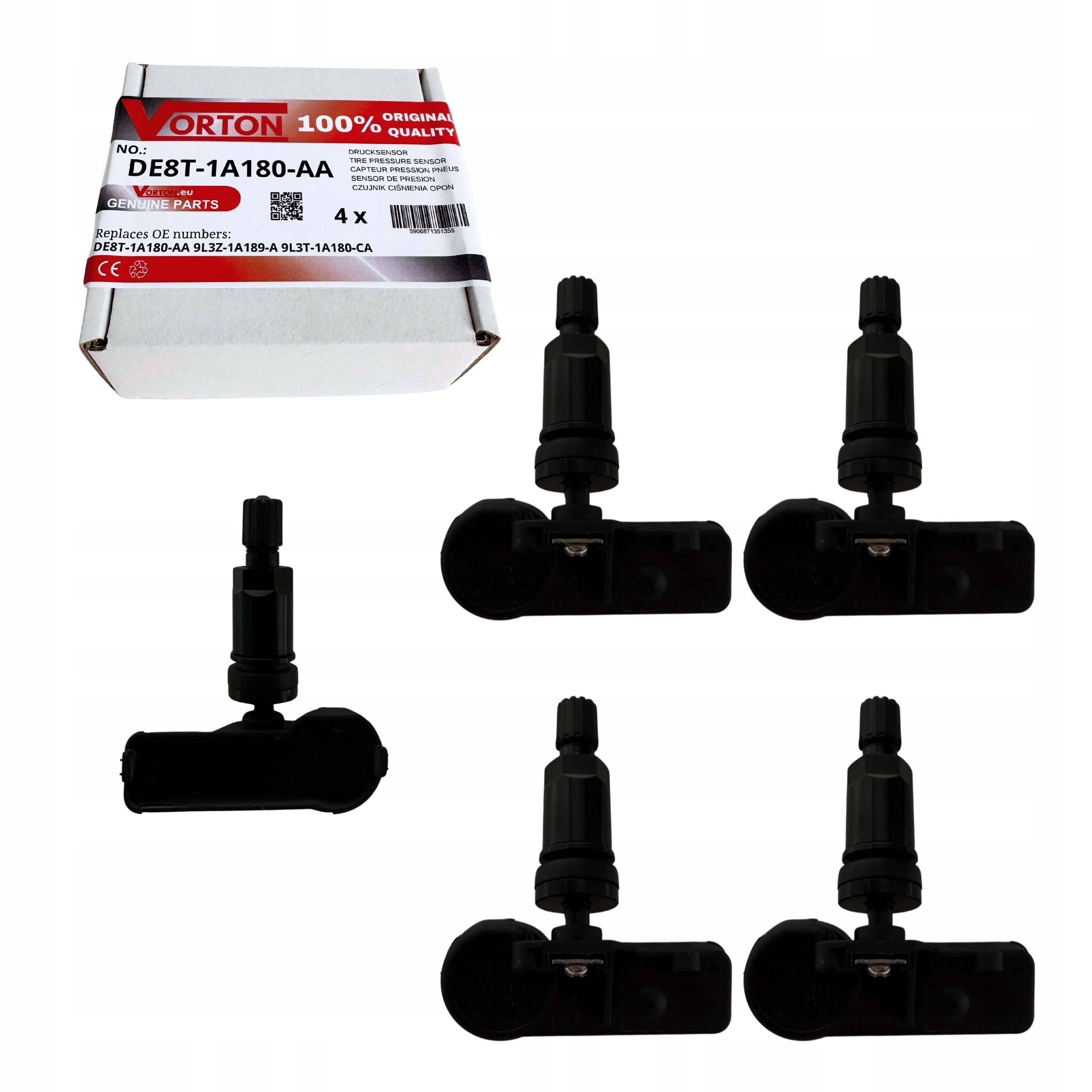 Senzory Tlaku Pneumatík Tpms Ford Usa Mustang V Edge Expedition Escape