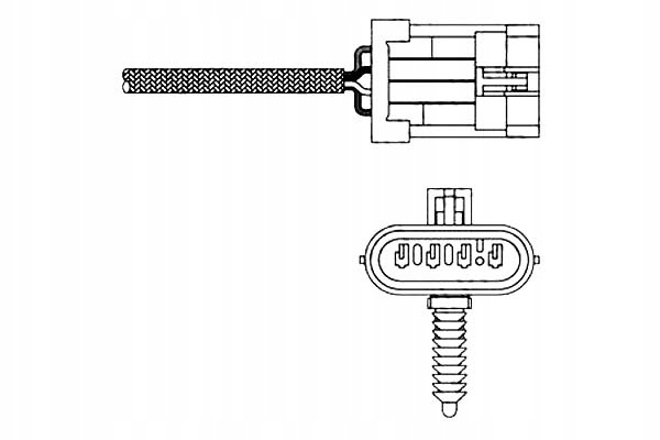 Delphi Lambda Sonda Opel 1,4/1,6 16V Asistent řidiče #28