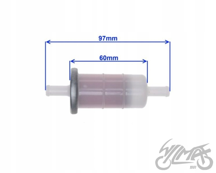 AA1251 - Топливный фильтр картридж бумага 8 мм для Honda YAMAHA кофе