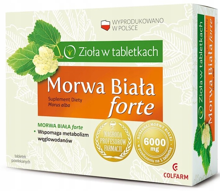 Colfarm Morwa Biała Forte 30 Tabl.