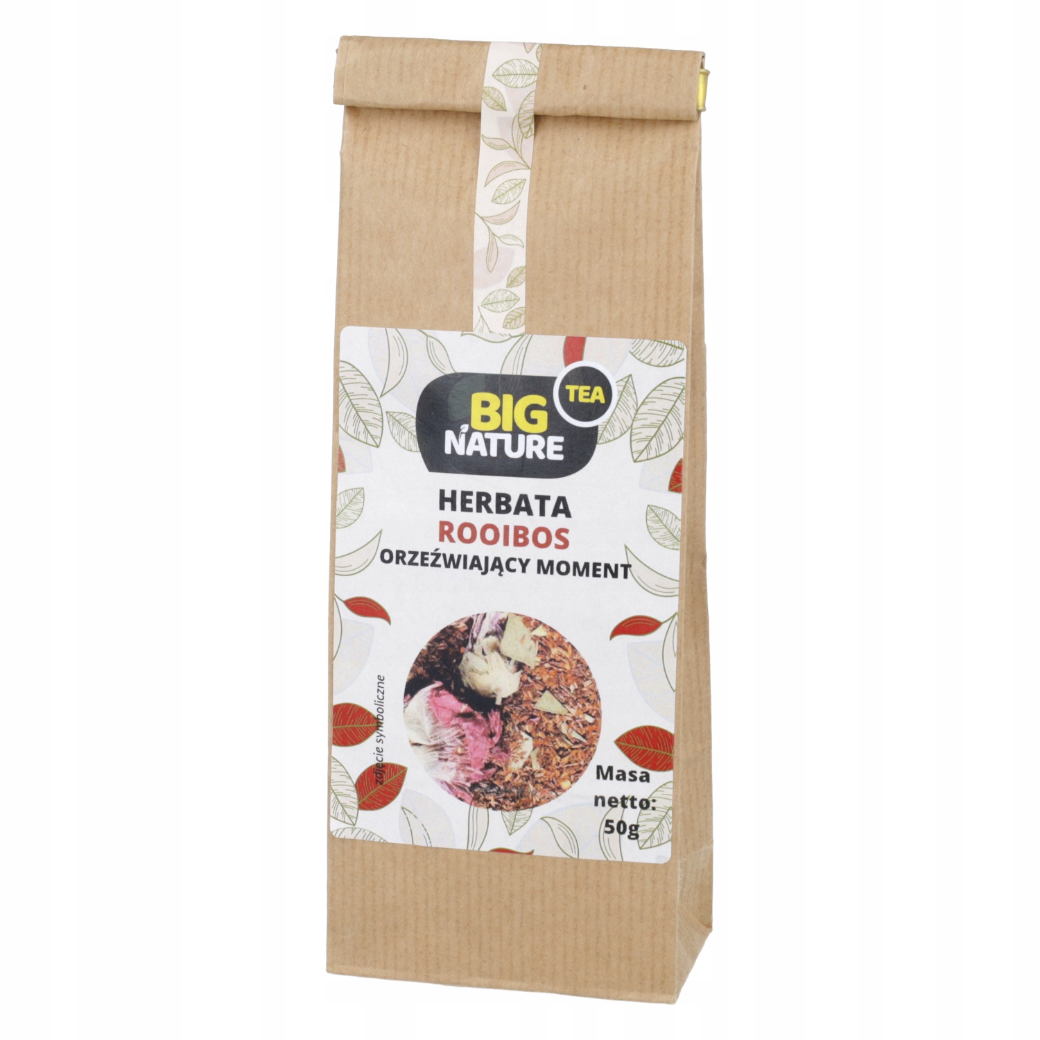 Herbata ROOIBOS ORZEŹWIAJĄCY MOMENT 50g - BIG NATURE — 3