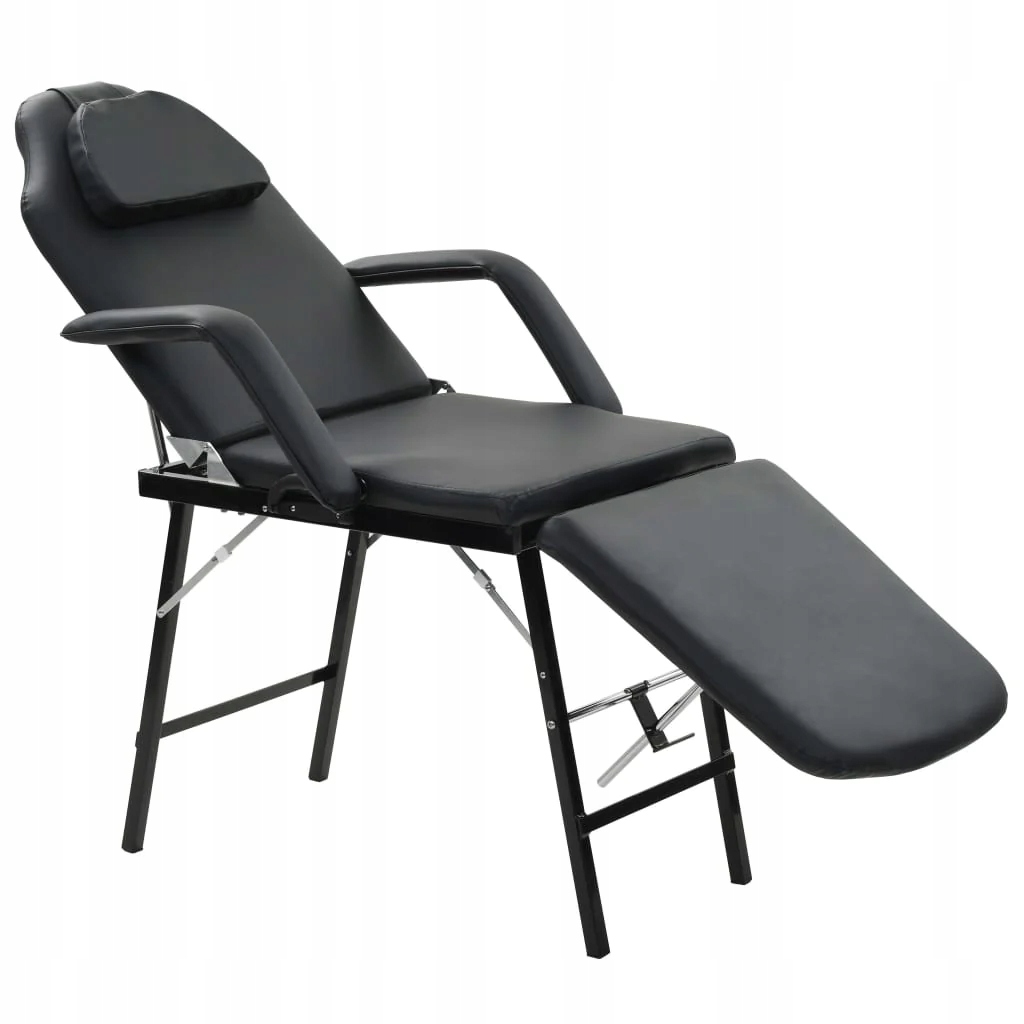 Fionshop 262941392 Přenosné kosmetické křeslo z umělé kůže 185 x 78 x 76