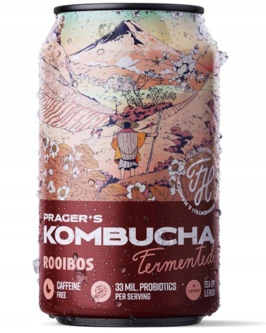 Kombucha Rooibos 330 ml Prager's