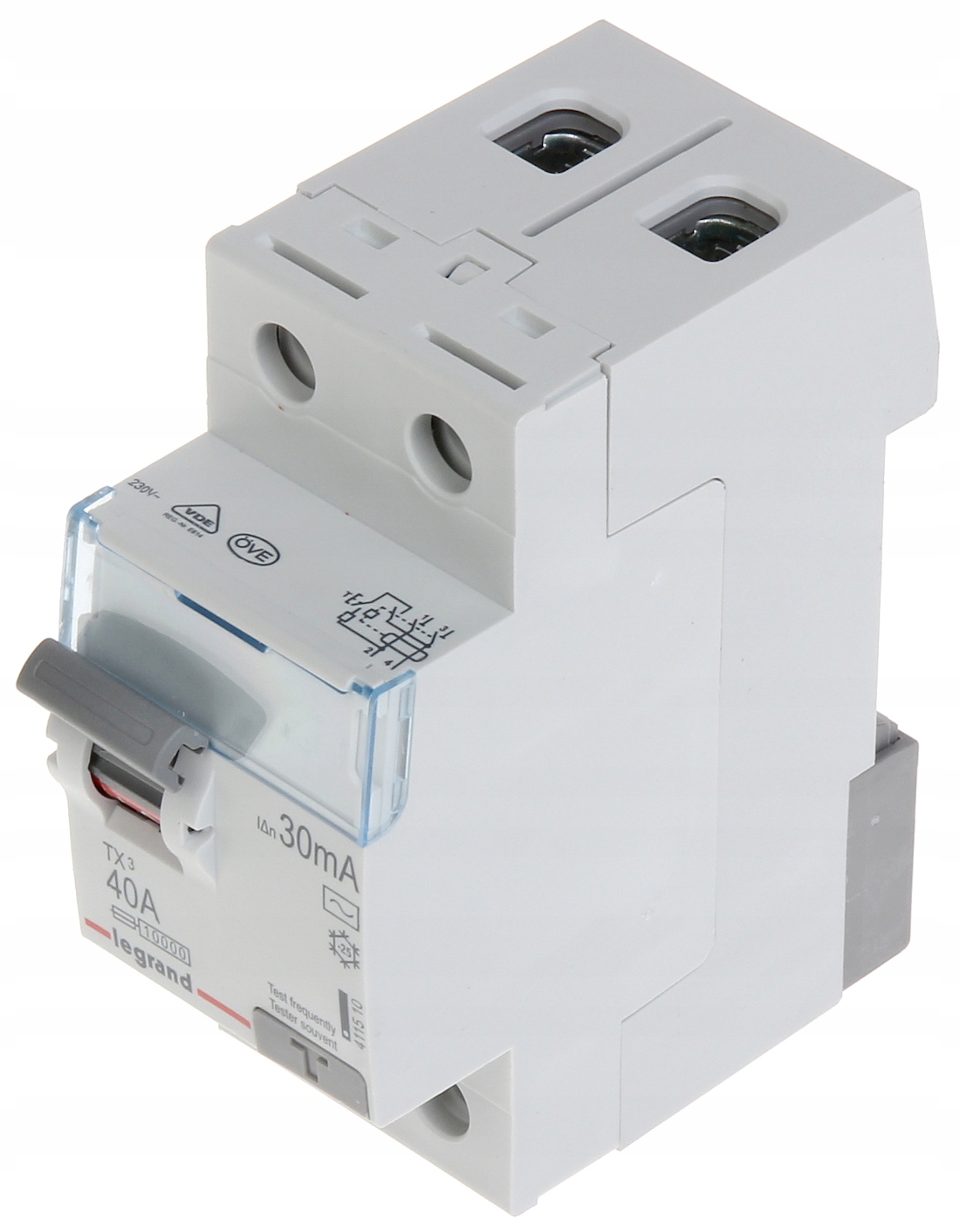 Jednofázový Diferenciálně Proudový Spínač LE-411510, Typ Ac 30 mA 40 A Legrand