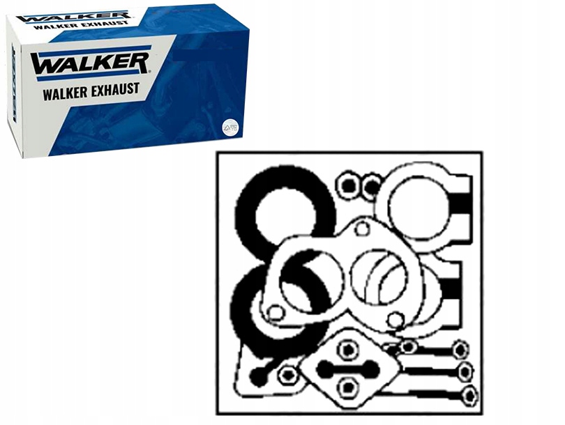 CZĘŚĆ MONTAŻOWA WYDECHU ZESTAW MONTAŻOWY VW TRANSPORTER T4 1.9D 2.0