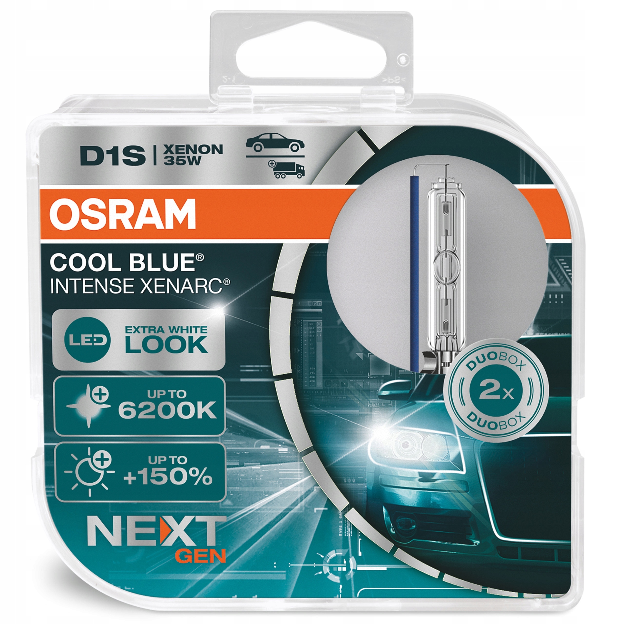 D1S Osram Cool Blue Intense Xenon Nová Generácia