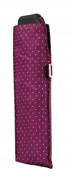 Doppler Carbonsteel Mini Slim Chic Berry silný manuální deštník