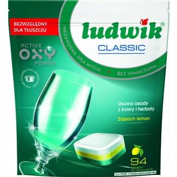 Levně Tablety do myčky Ludwik Classic Lemon 94 ks