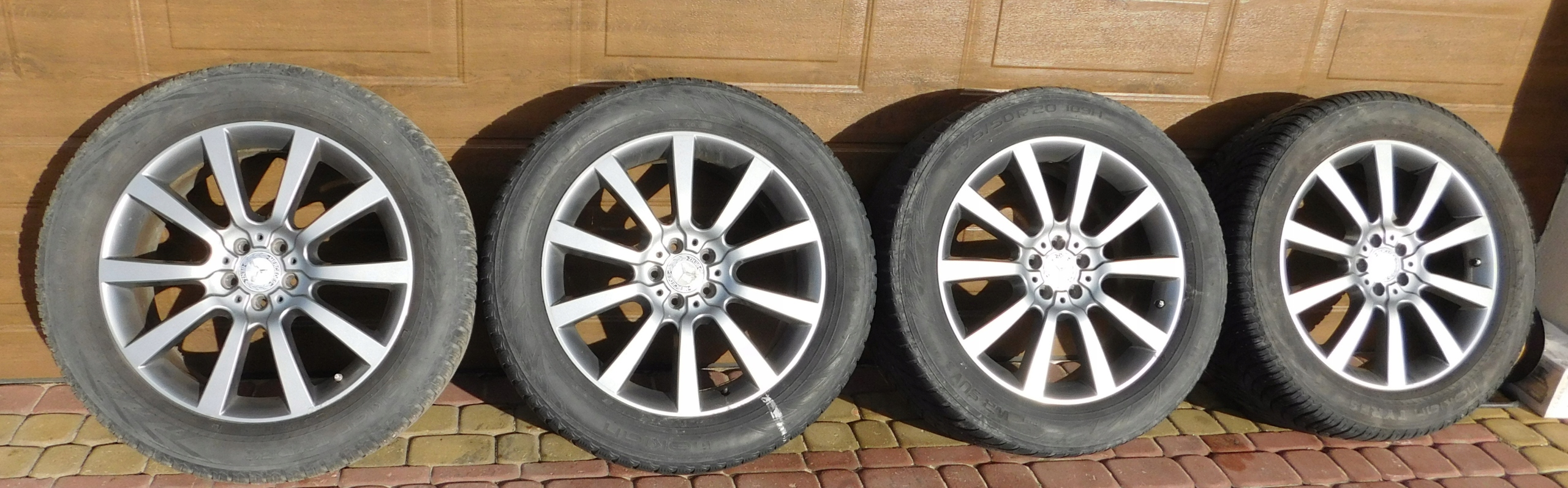 KOŁA 20 MERCEDES GL ML R X164 W164 275/50/20 TMPS