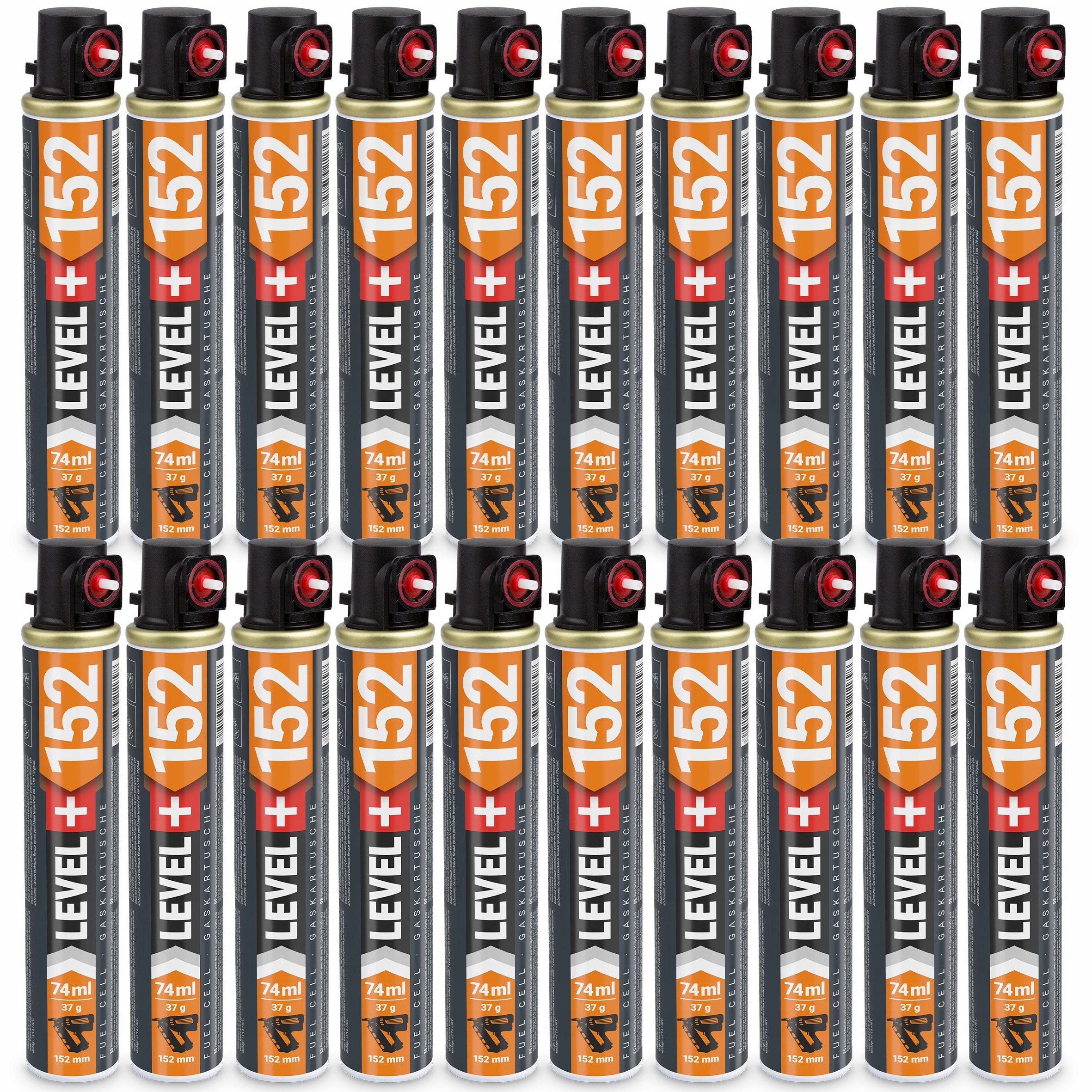 Plyn do hřebíkovaček 20 ks 152 mm 74 ml 40 g L+152