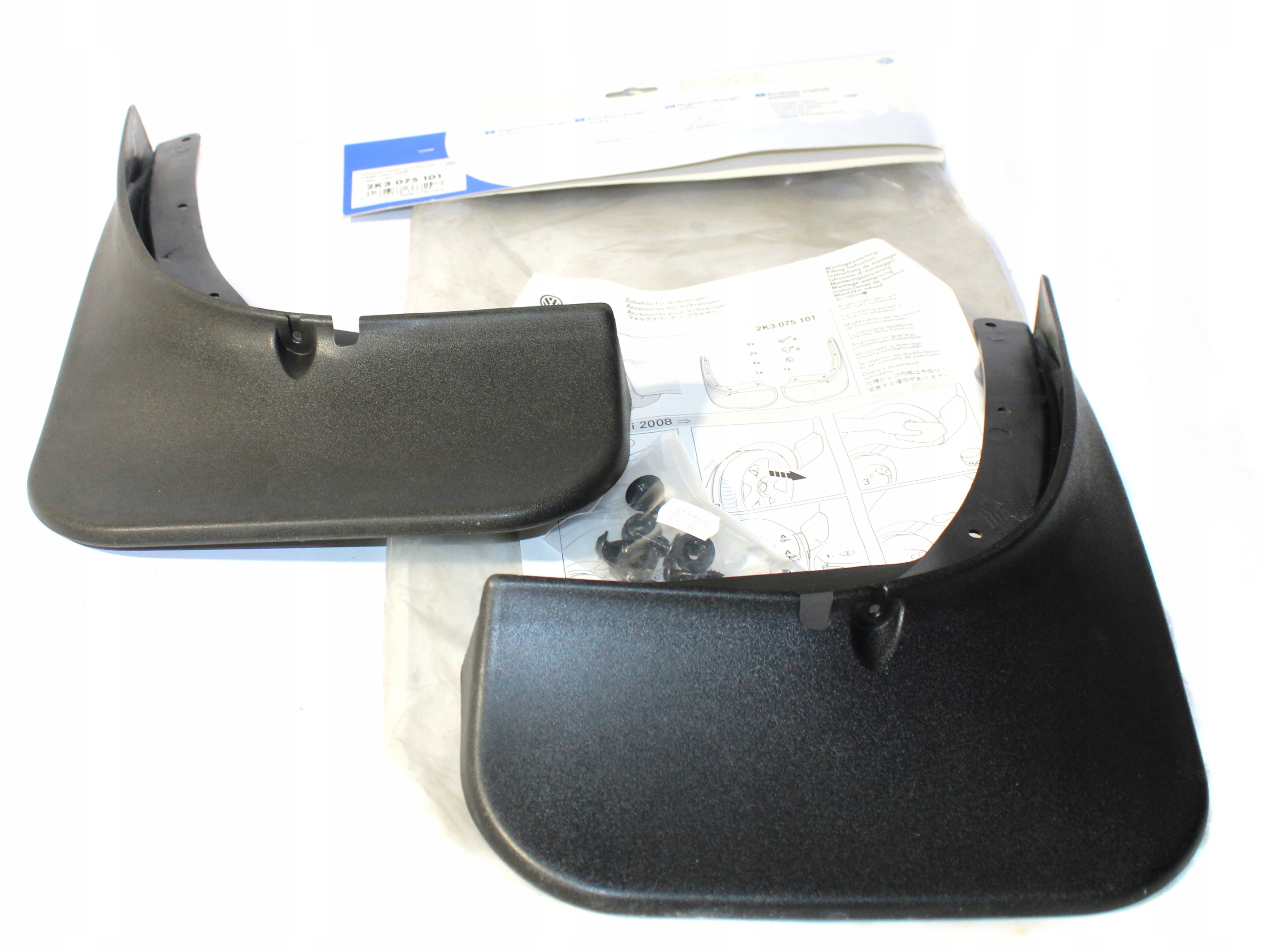 VW CADDY БРЫЗГОВИКИ ЗАДНИЕ ЗАДНИЕ 2K3075101