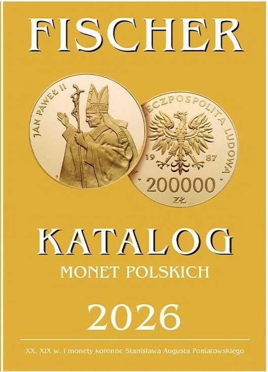 KATALOG MONET POLSKICH 2026 - FISCHER