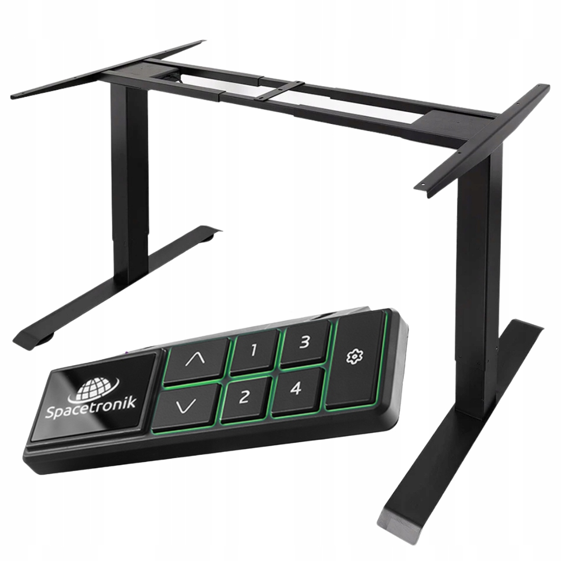 Stelaż Biurka elektryczny regulowany 2 Silniki 100KG Spacetronik regulacja