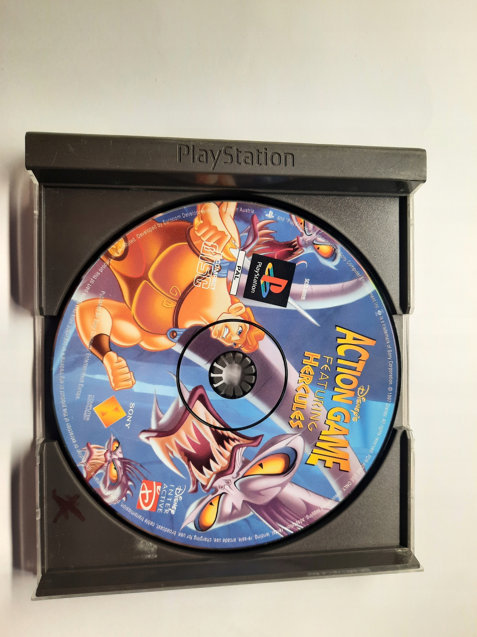 Hercules PlayStation (PSX) pudełkowa, PS1, 3XAAA, ANG