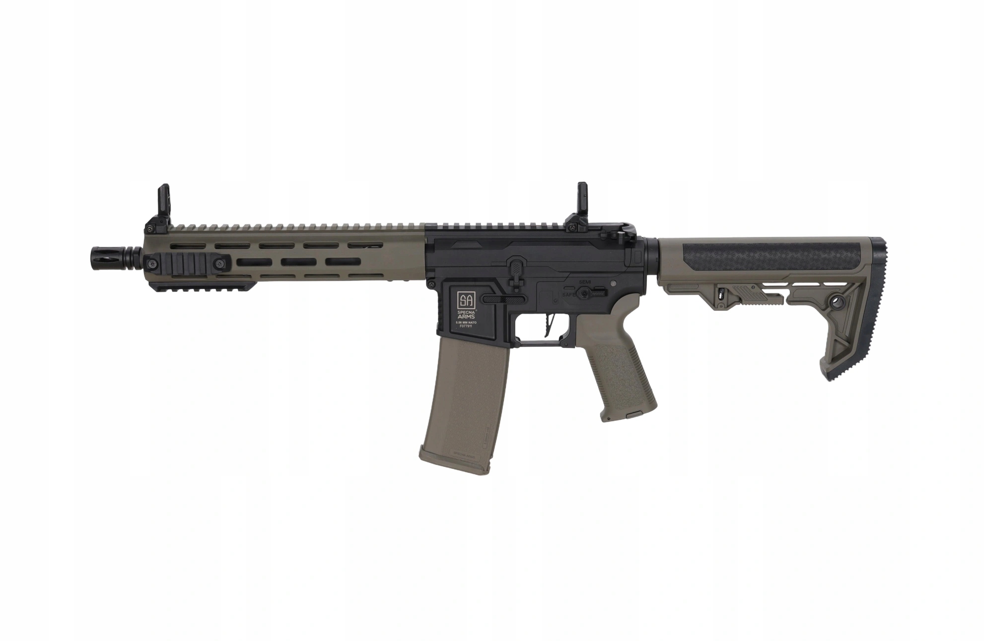 Karabinek ASG Specna Arms SA-F03 FLEX Gen.2 BLDC HAL ETU Oliwkowy