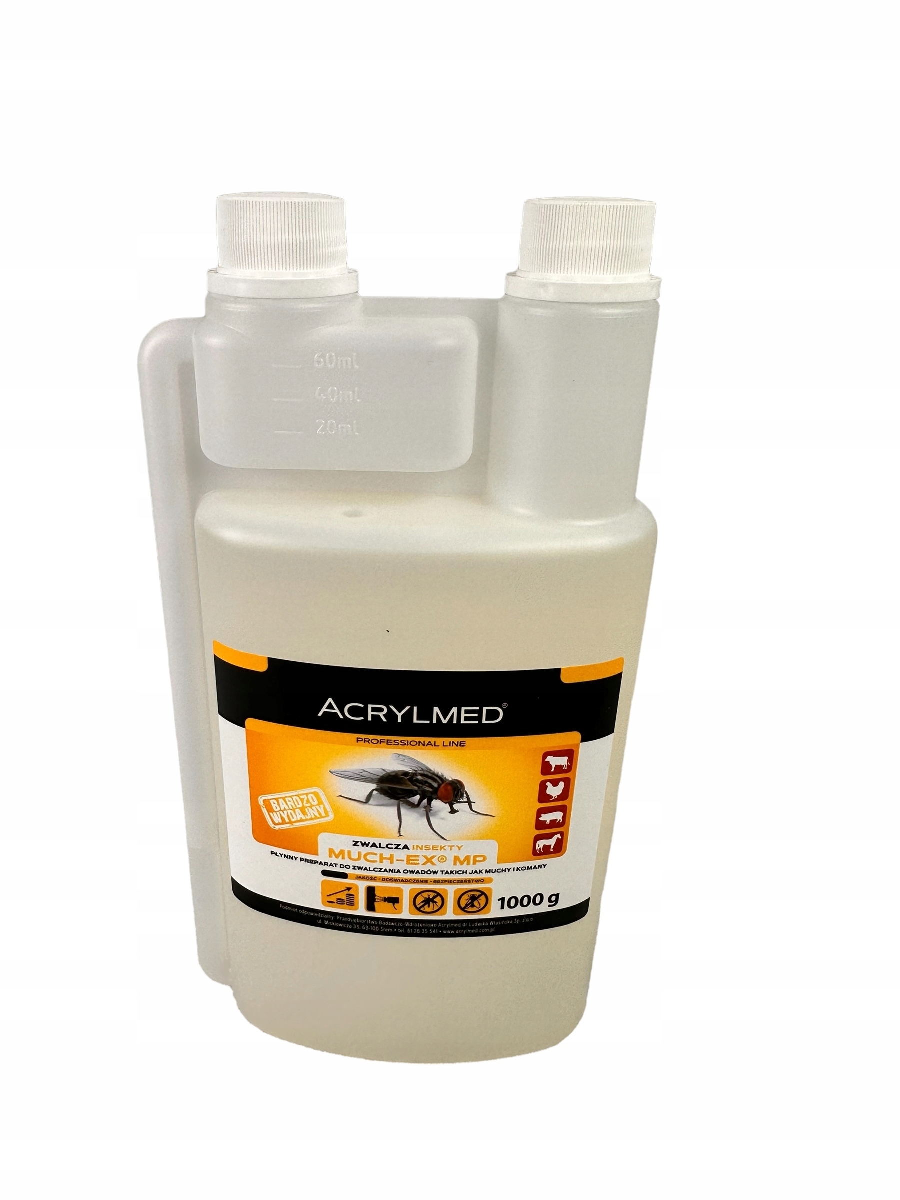 Muchex Much-ex Mp preparat do zwalczania much 1kg Pułapka Do 2 szt