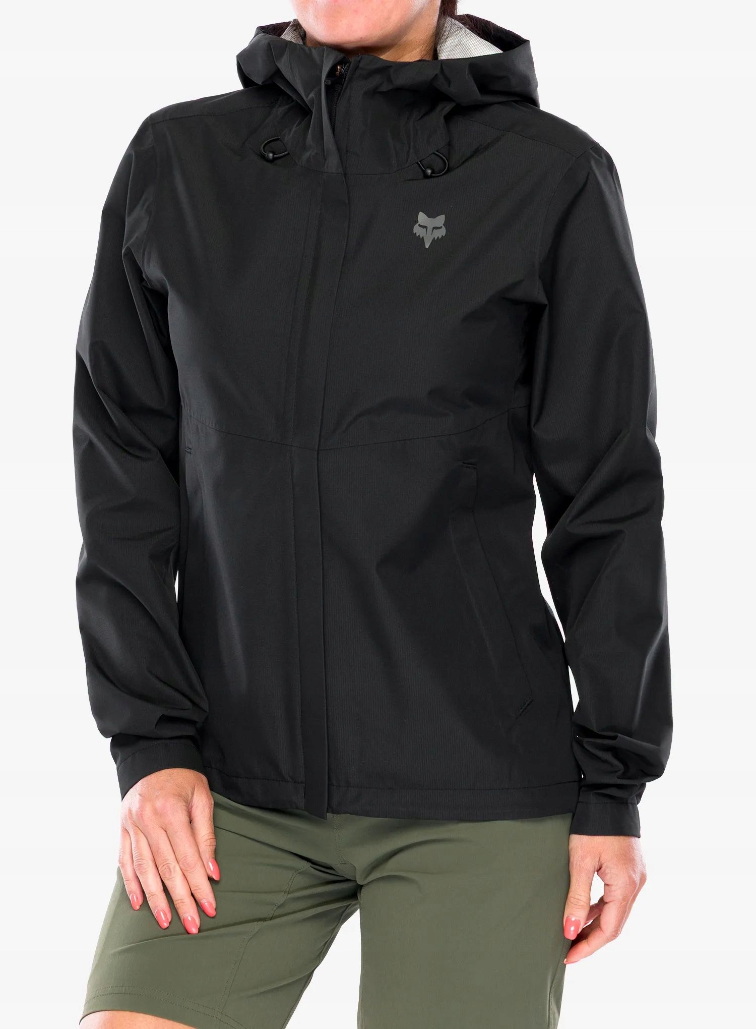 Dámská cyklistická bunda Fox Ranger 2.5L Water Jacket černá/černá S