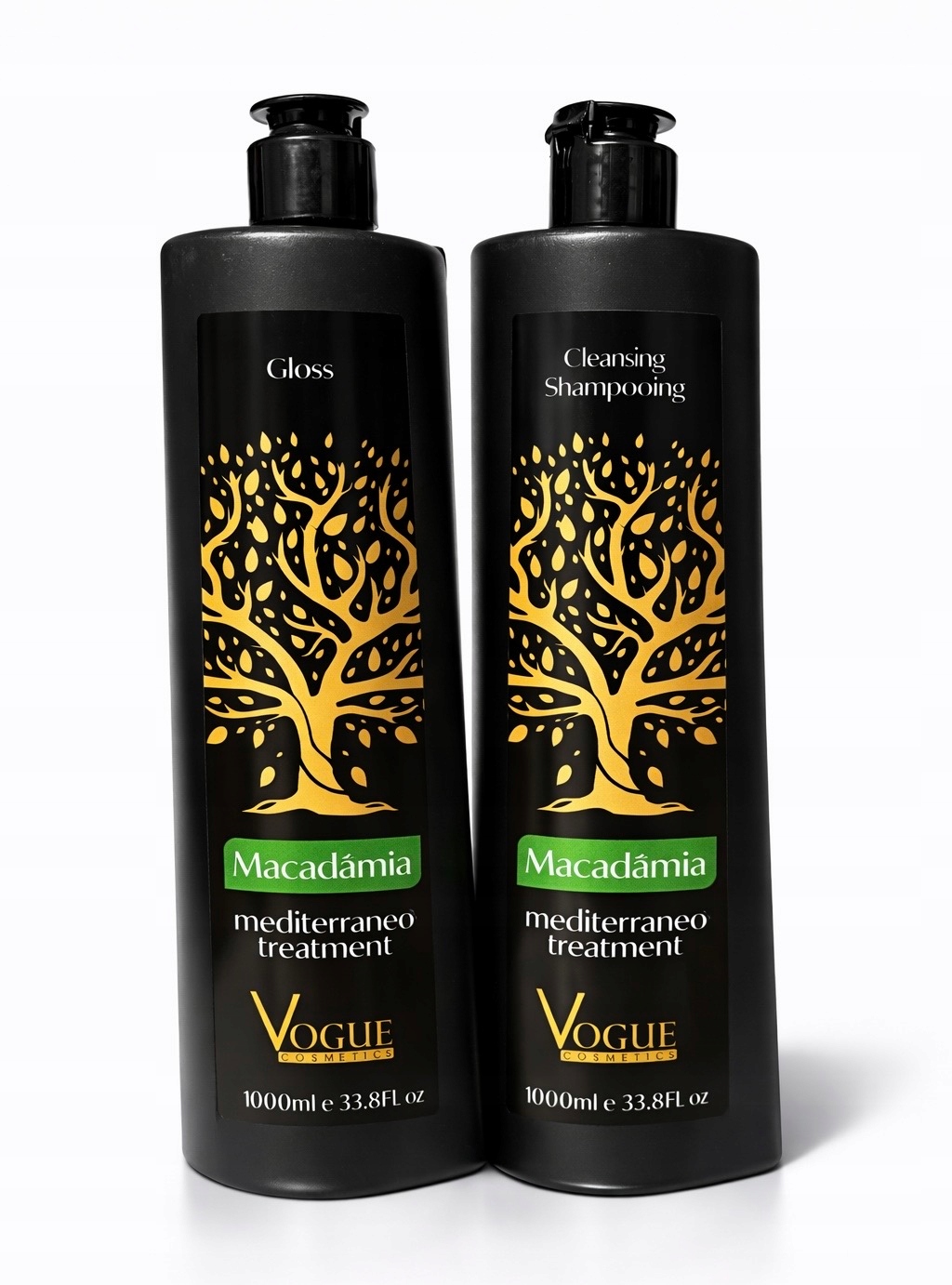 Sada Pro Keratinové Narovnání Vlasů Vogue Macadamia Keratin