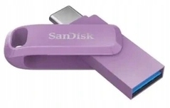 PenDrive SanDisk Ultra Dual Drive Go 128 Gb Usb Typ C Usb 3.2 Levandulový