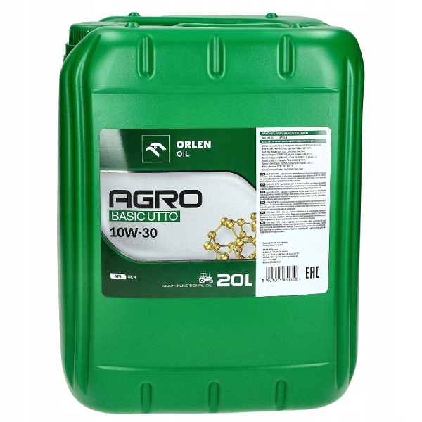 ORLEN OIL AGRO BASIC UTTO 10W30 olej przekładniowo hydrauliczny 20L