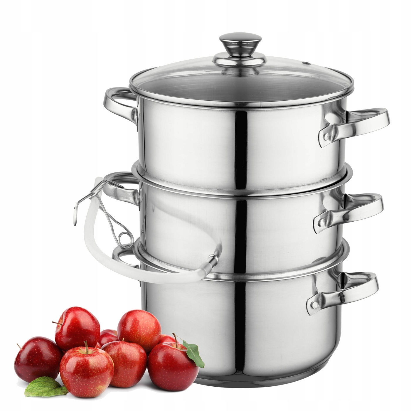 Odšťavňovač Florina 5 L nerezová ocel indukce – zdravé šťávy a napařování