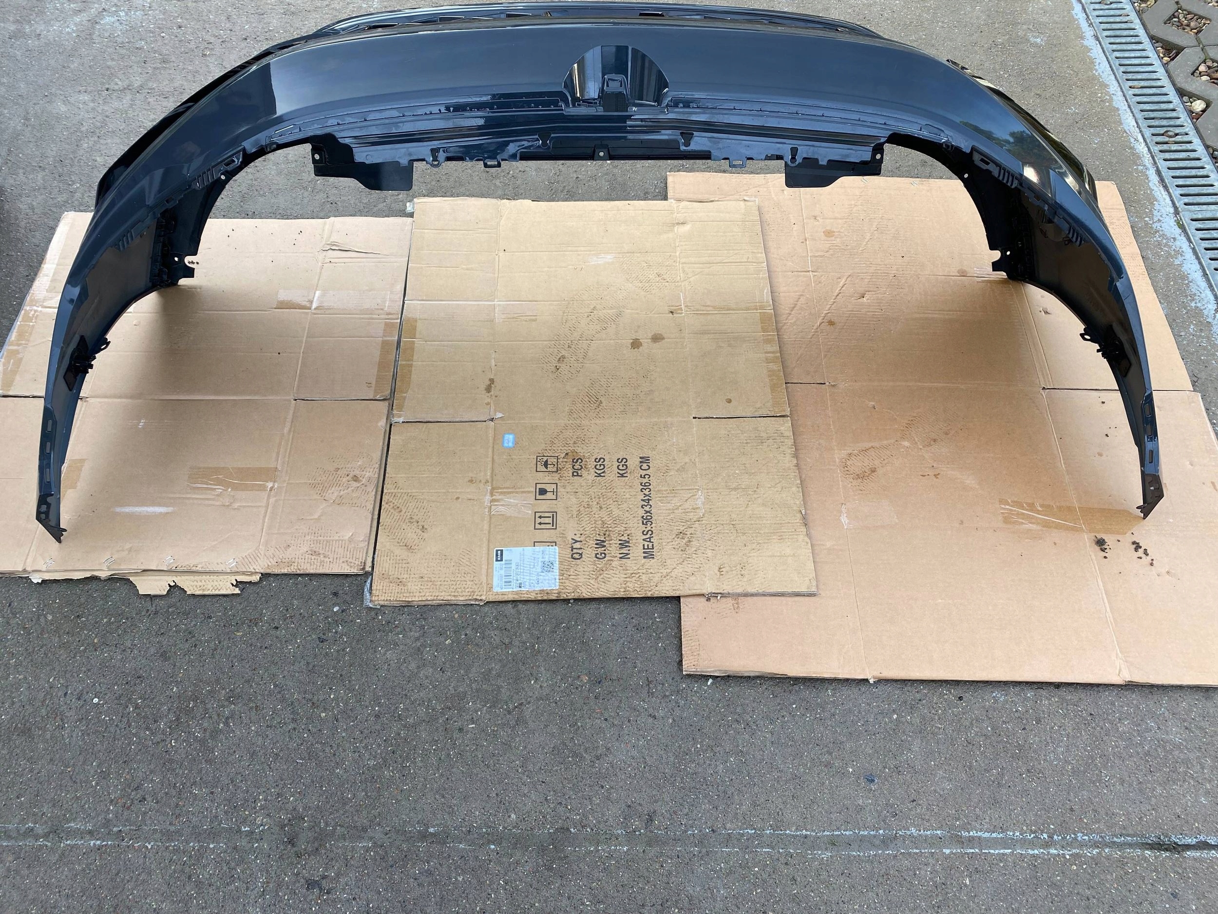 VW GOLF VIII LIFT R-LINE complete bumper front front